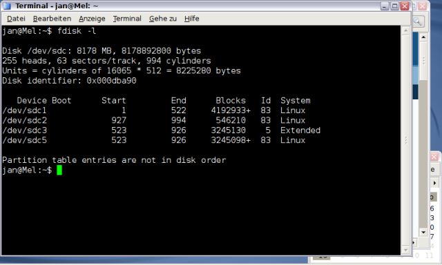 Die interne USB-SolidStateDisk - an für sich eine gute Idee…