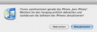 Wahlmöglichkeiten: Abbrechen / Aktualisieren