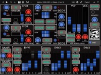 This is how the first page of my controller panel looks like - all modulations are on a second page. 