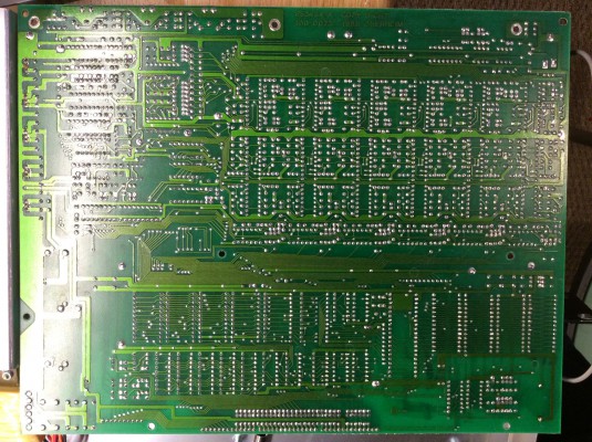 I guess you've never seen this before - a Matrix-1000 main board from below. 