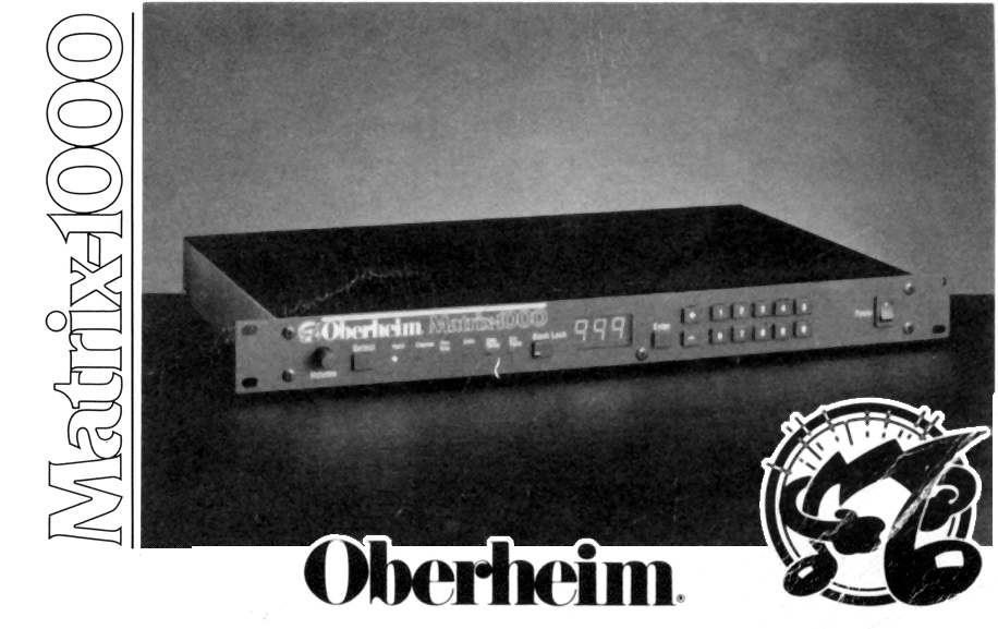 Oberheim Matrix-1000 - untergeekuntergeek