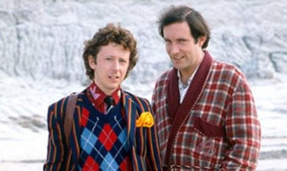 Ford Prefect and Arthur Dent - still from the BBC series